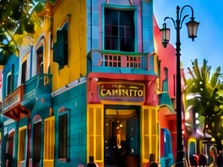 Fachadas coloridas de Caminito en La Boca