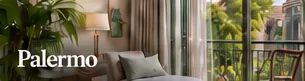 Habitación ilustrativa en Palermo